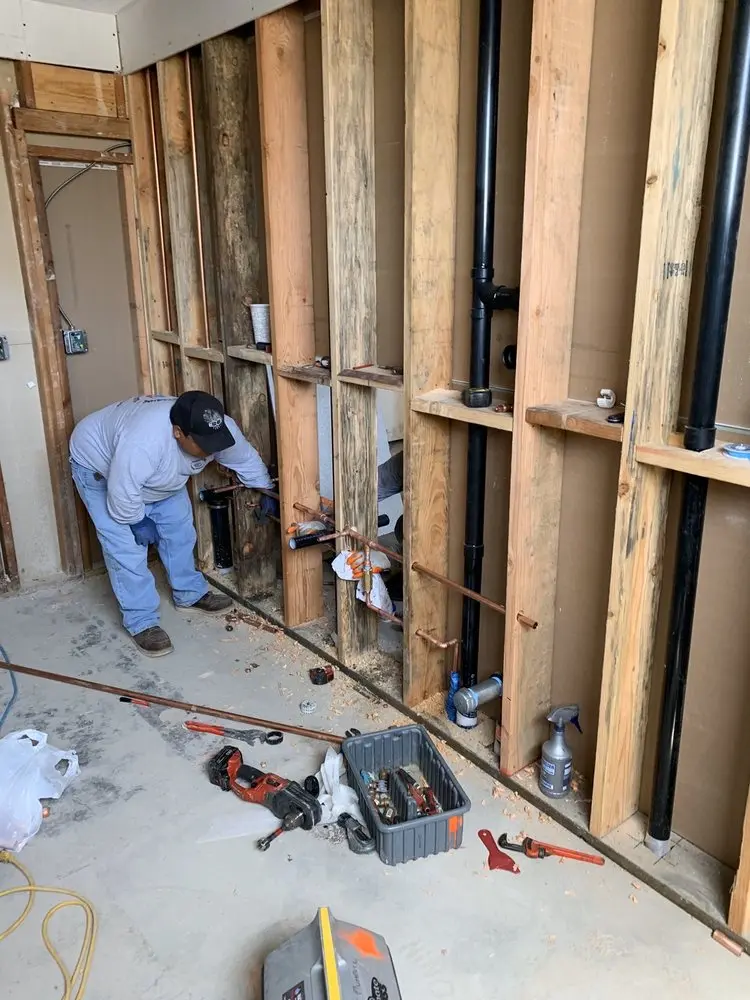 Commercial rough-in plumbing for Trenchless Sewer Repair in Brown Estates